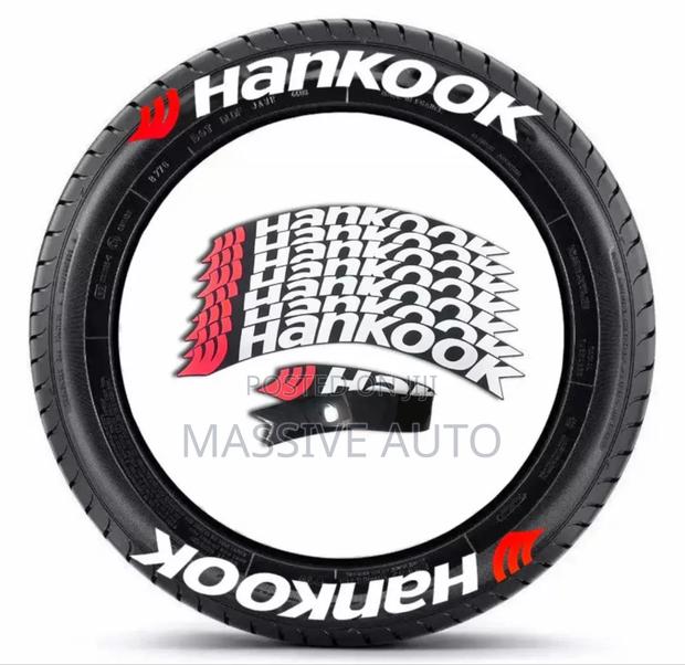 Hankook Car Tire Stickers/ Tire Stickers