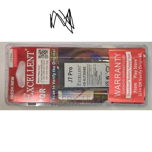 Excellent Samsung Galaxy J7 Pro Mobile Phone Battery - Repla - thumbnail 2