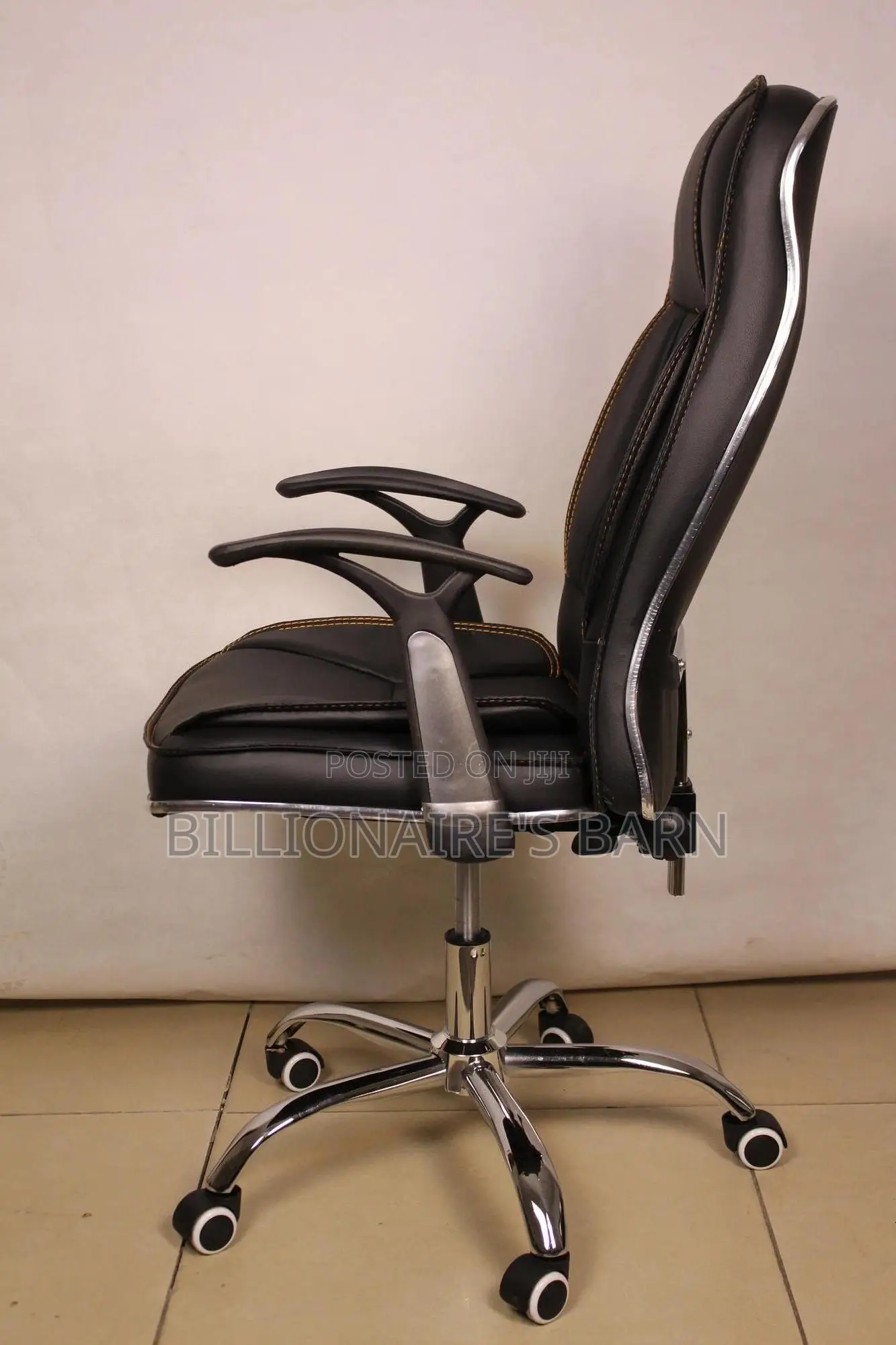 Office Chair ~ High Back, Padded Armrests