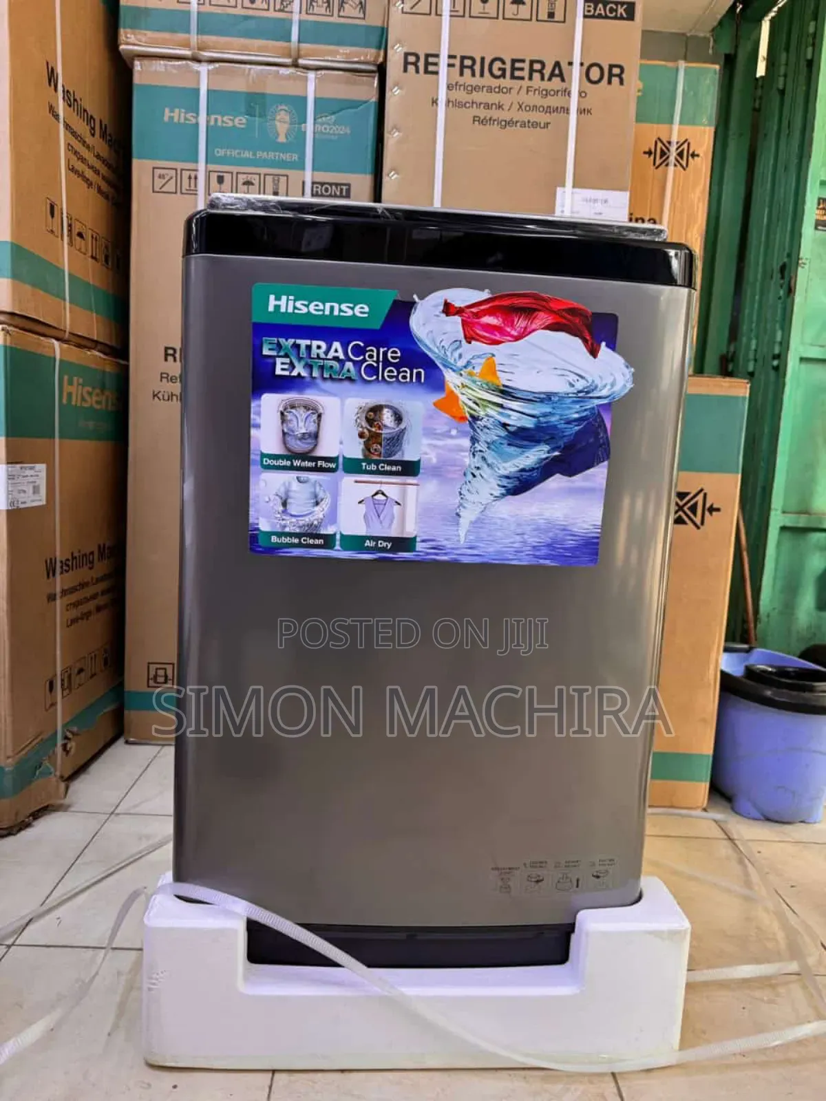 Hisense 14kg Topload Fully Automatic Washing Machine