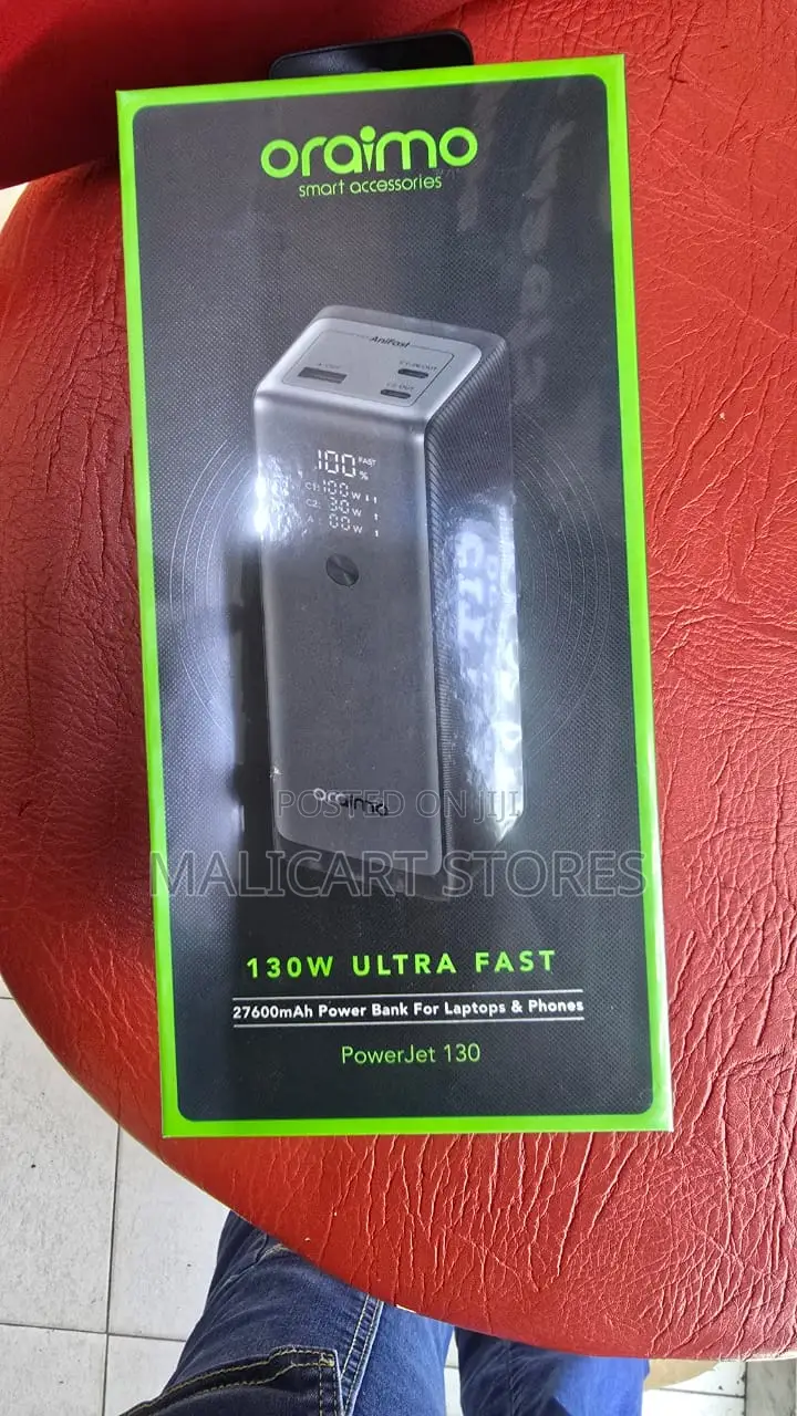 Oraimo Powerjet Opb-727sq 130w Power Bank for Laptops Phone