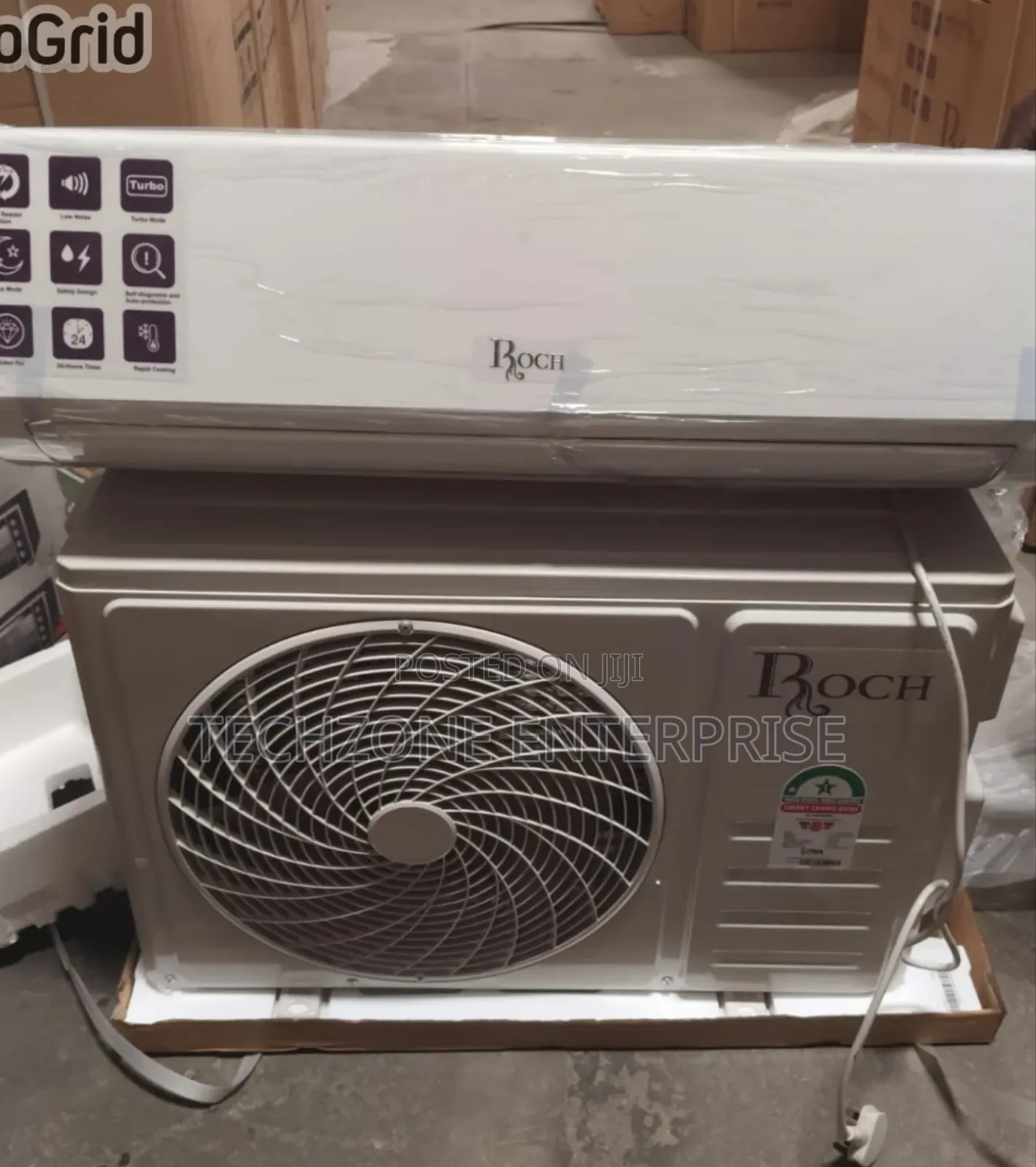 Roch Rac-12btu 12000btu Split Air Conditioner