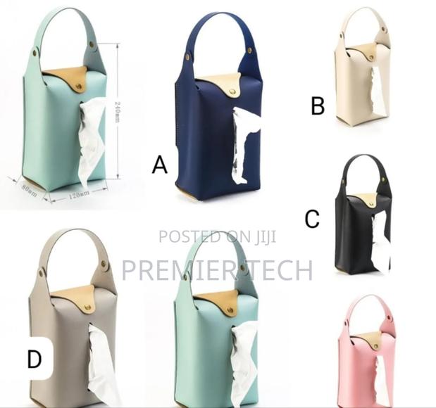 Pu Leather Napkin Tissue Holder - main view