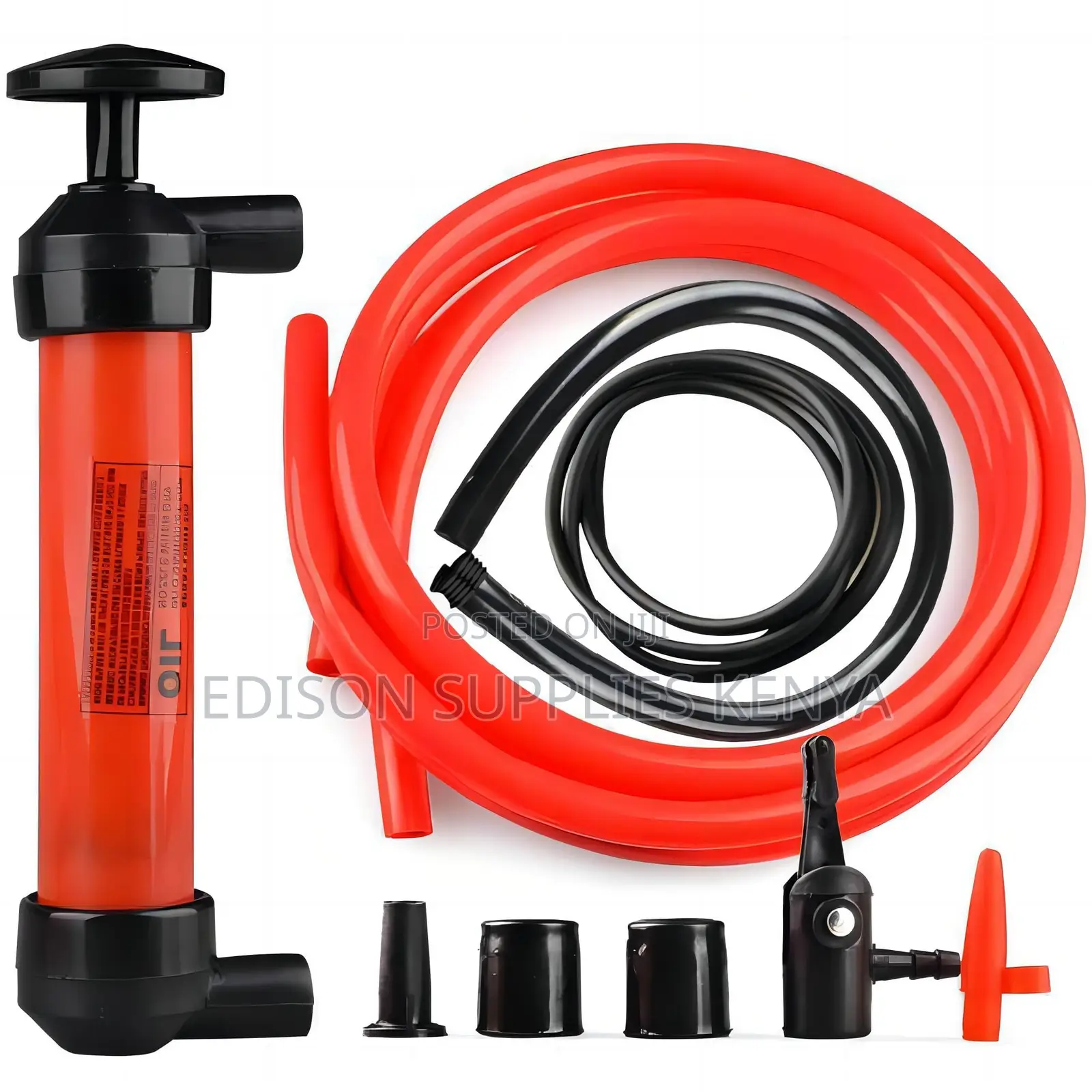 Oil Siphon Pump Fuel Fluids Transfer Car Multi Use Bike Pump