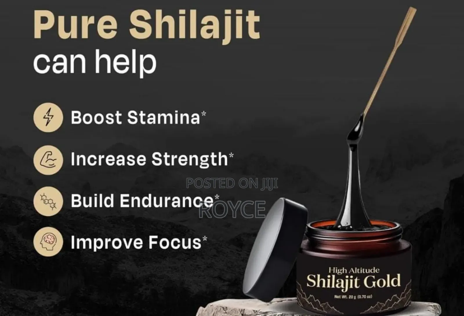 High Altitude Shilajit Gold-20g