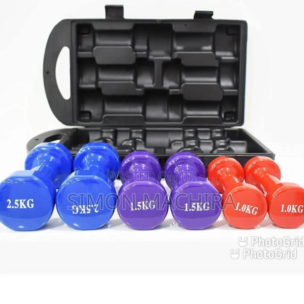 10kg Neoprene Coated Dumbell Set