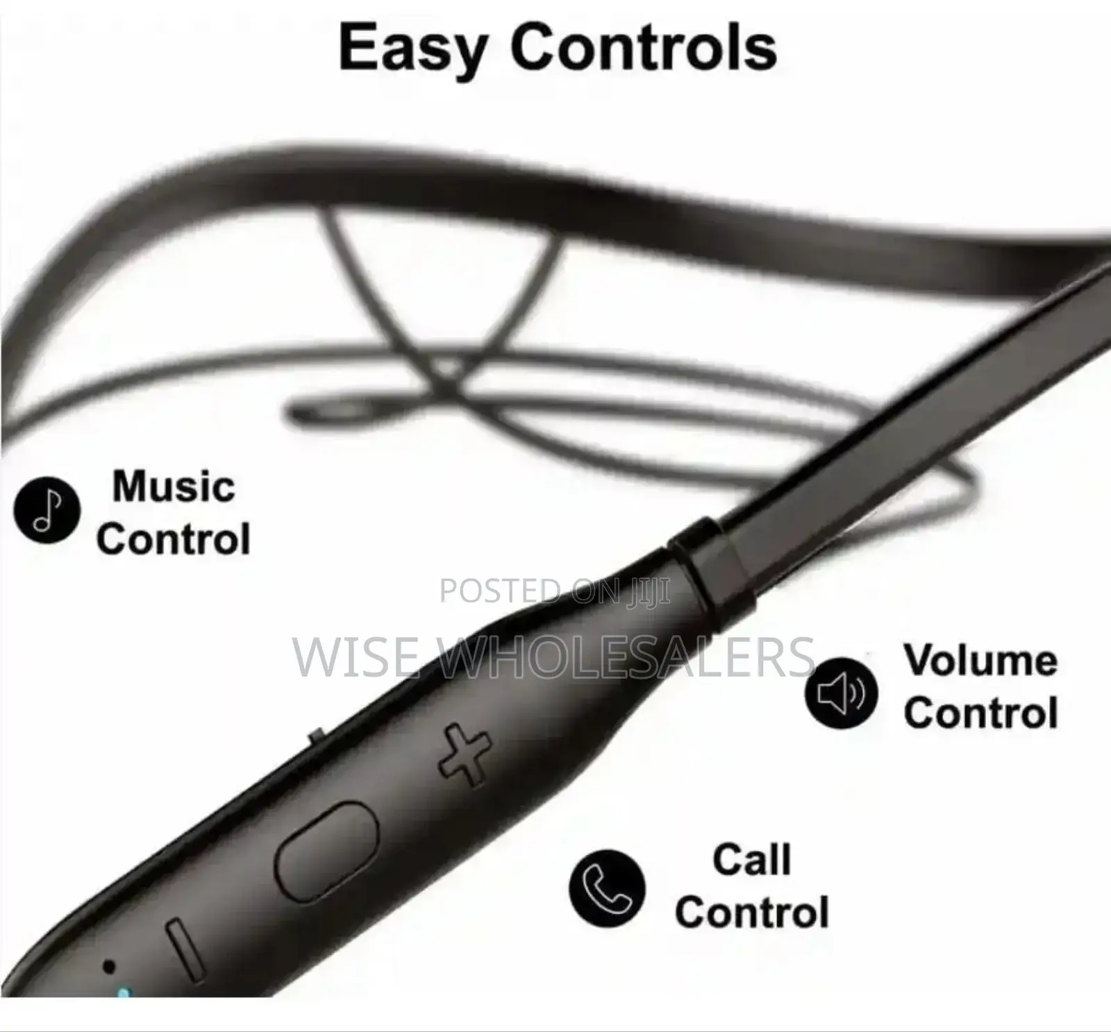 U&I Wireless Neckband Earphones*
Magnetic Earbuds
12hrs Talk