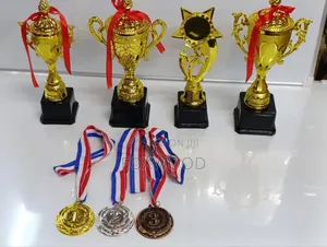 Golden Trophies, Commonly Awarded For Achievements.