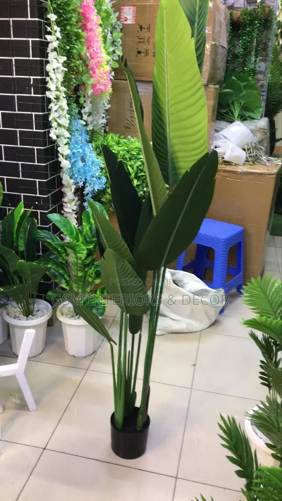 Beautiful Artificial Banana Plant for Sale