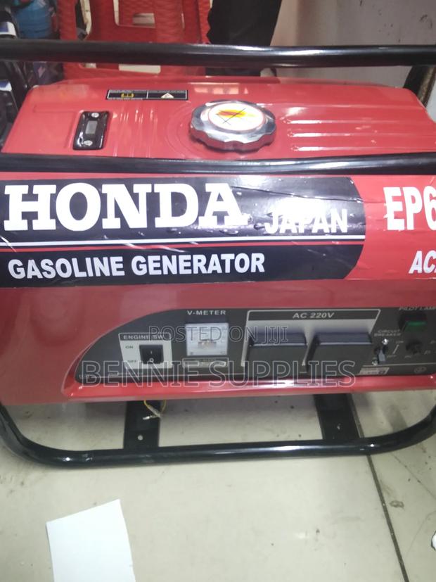 Available 6.5 Kva Gasoline Generator/ Manual Start