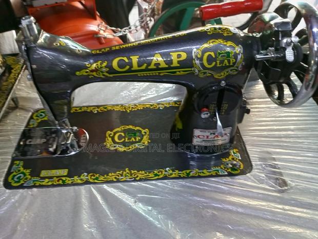 Highly Certified Clap Sewing Machine With Stand - main view