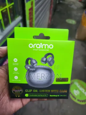 Oraimo Opensnap N Clip-on Open-Ear True Wireless Earbuds