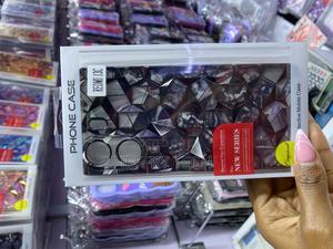 Kyter Marble R Xiaomi Redmi 13c, Black Glitter Sparkle Case - thumbnail 2