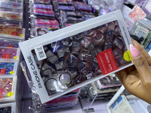 Kyter Marble R Xiaomi Redmi 13c, Black Glitter Sparkle Case - thumbnail 3