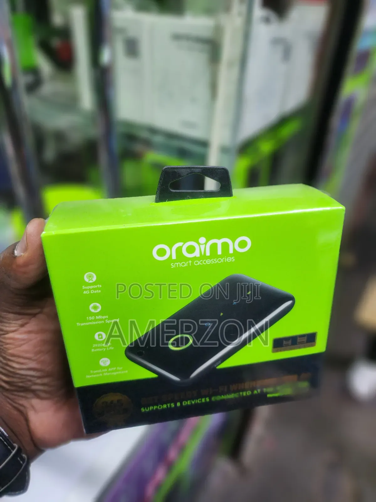 Oraimo Hotspot Elf 2 Mifi 150mbps 4g Dual Simcard Om102