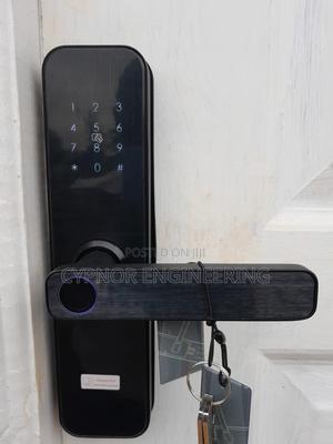Wooden Door Passcode Locks Biometric Brilliance Solutions - thumbnail 2