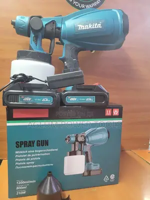 Cordless Spray Gun 36v With Two Batteries