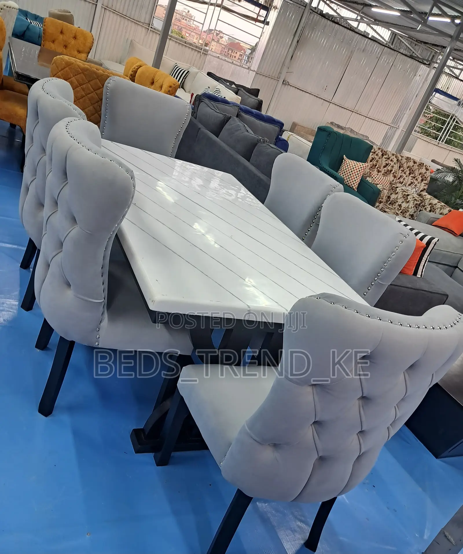 6 Seater Chester Dining Set