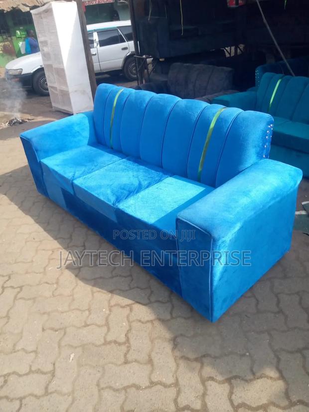 Blue 3 Seater Available - main view