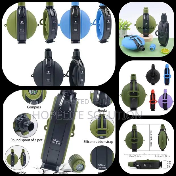 Foldable Silicon Water Bottle