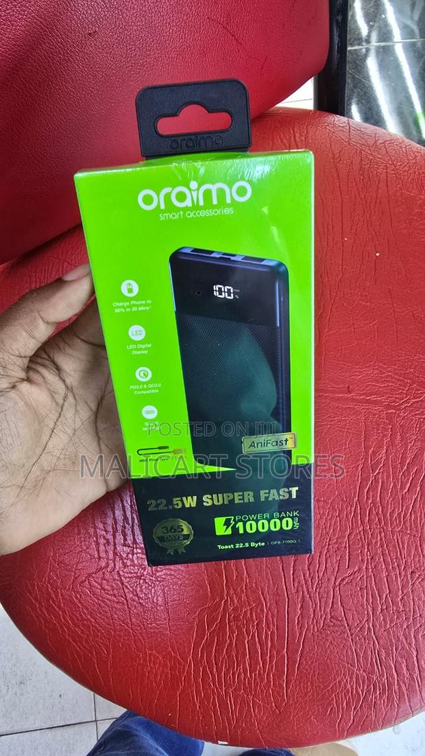 Oraimo Toast 22.5 Byte Opb-7100q 10000mah 22.5w Power Bank