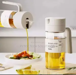 Automatic Glass Oil Jar/Dispenser.
550ml
*Off-White*