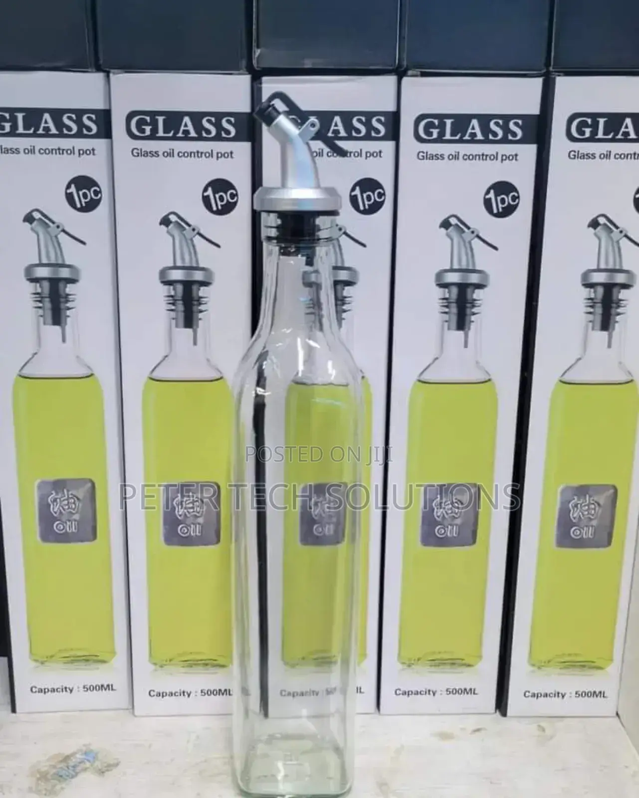 Glass Oil Dispenser 
500ml
 at 800available