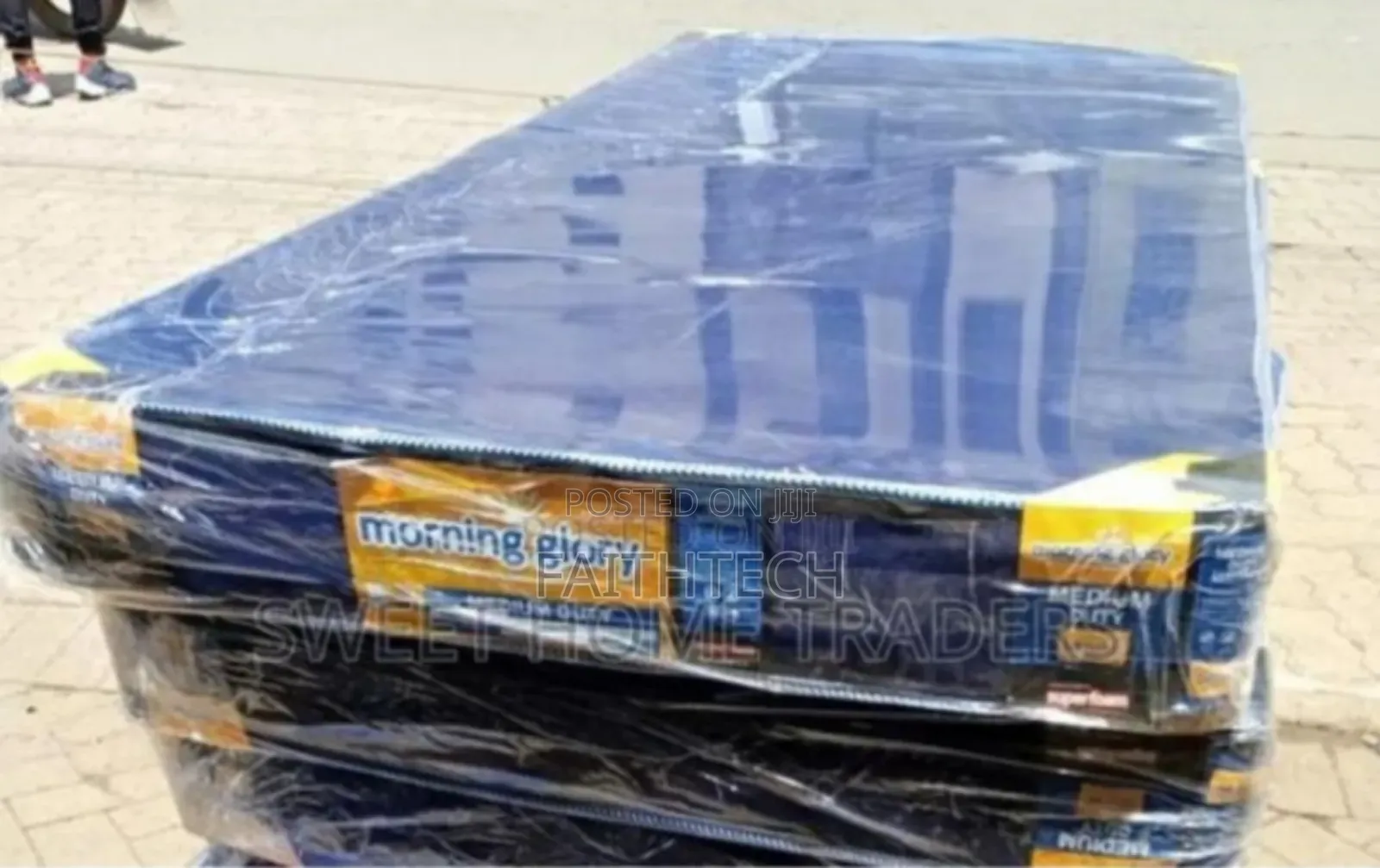 3*6 6inches Medium Density Plain Mattress