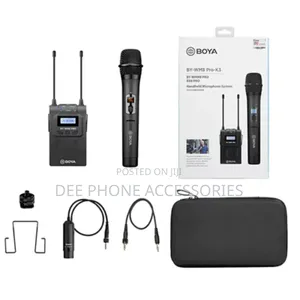 Boya By: Wm8 Pro Handheld Microphone