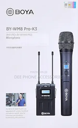 Boya By: Wm8 Pro Handheld Microphone