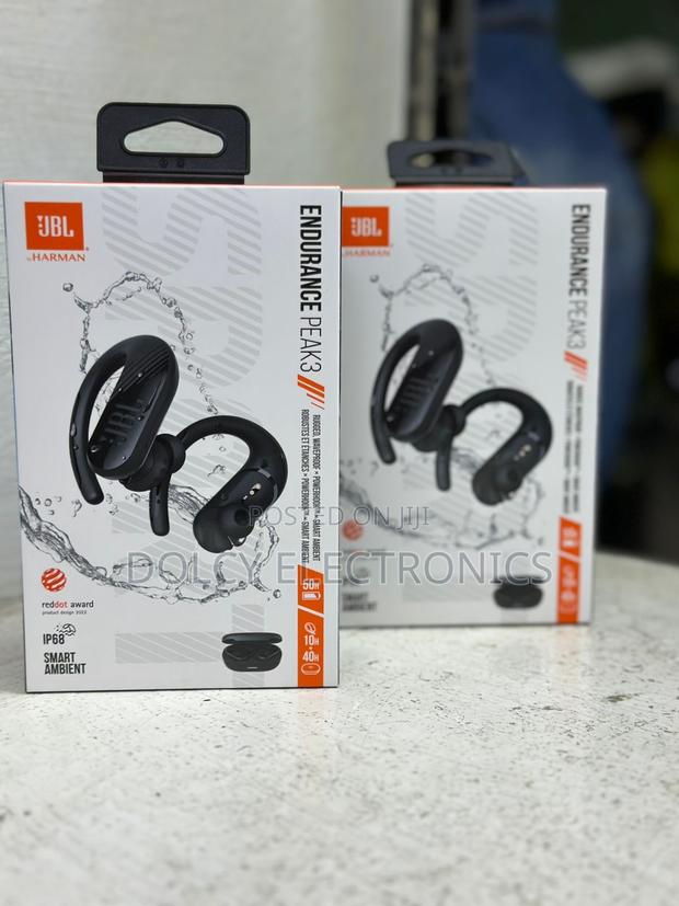 JBL Endurance Peak 3 True Wireless Active Earbuds - main view
