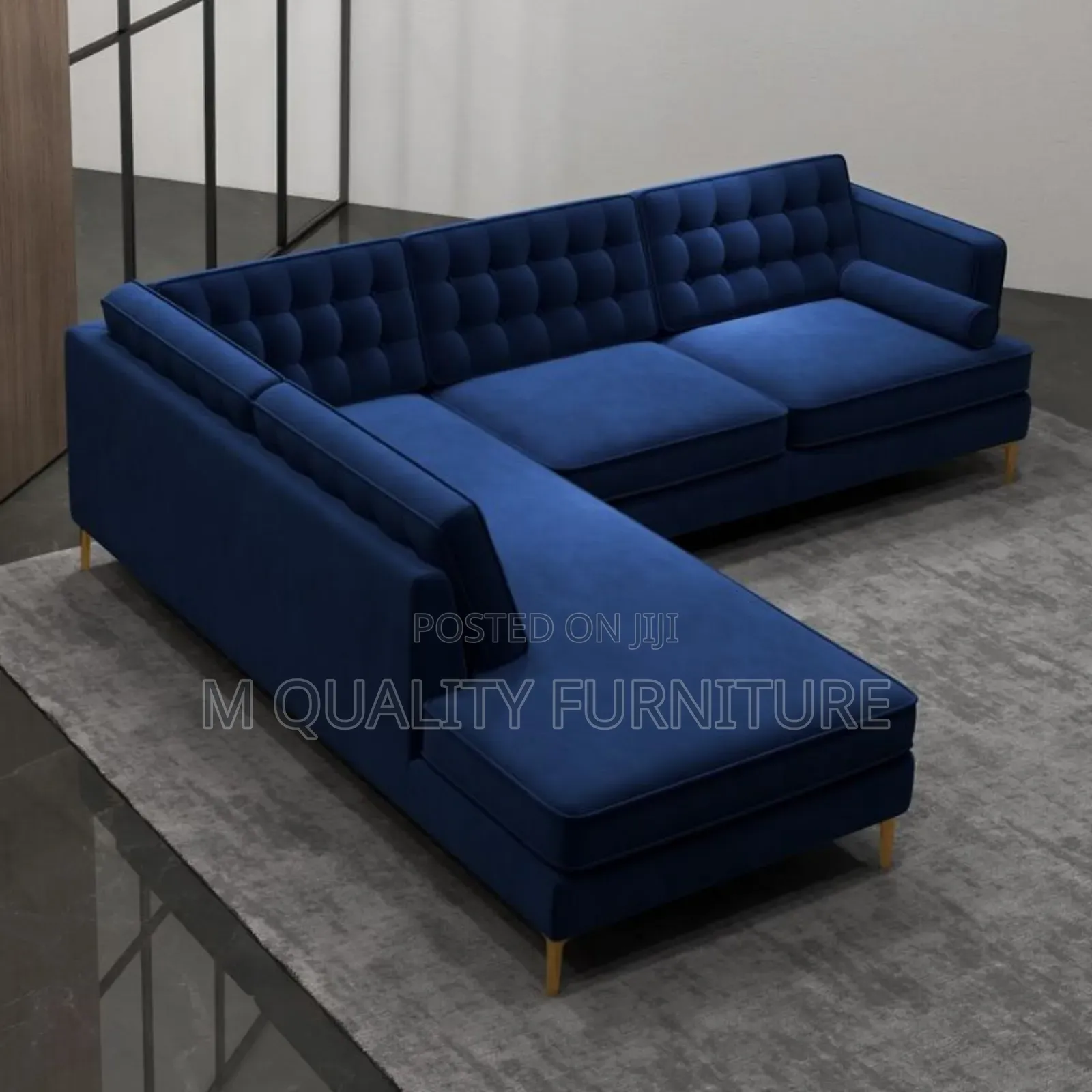 Blue Unique Corner Sofas