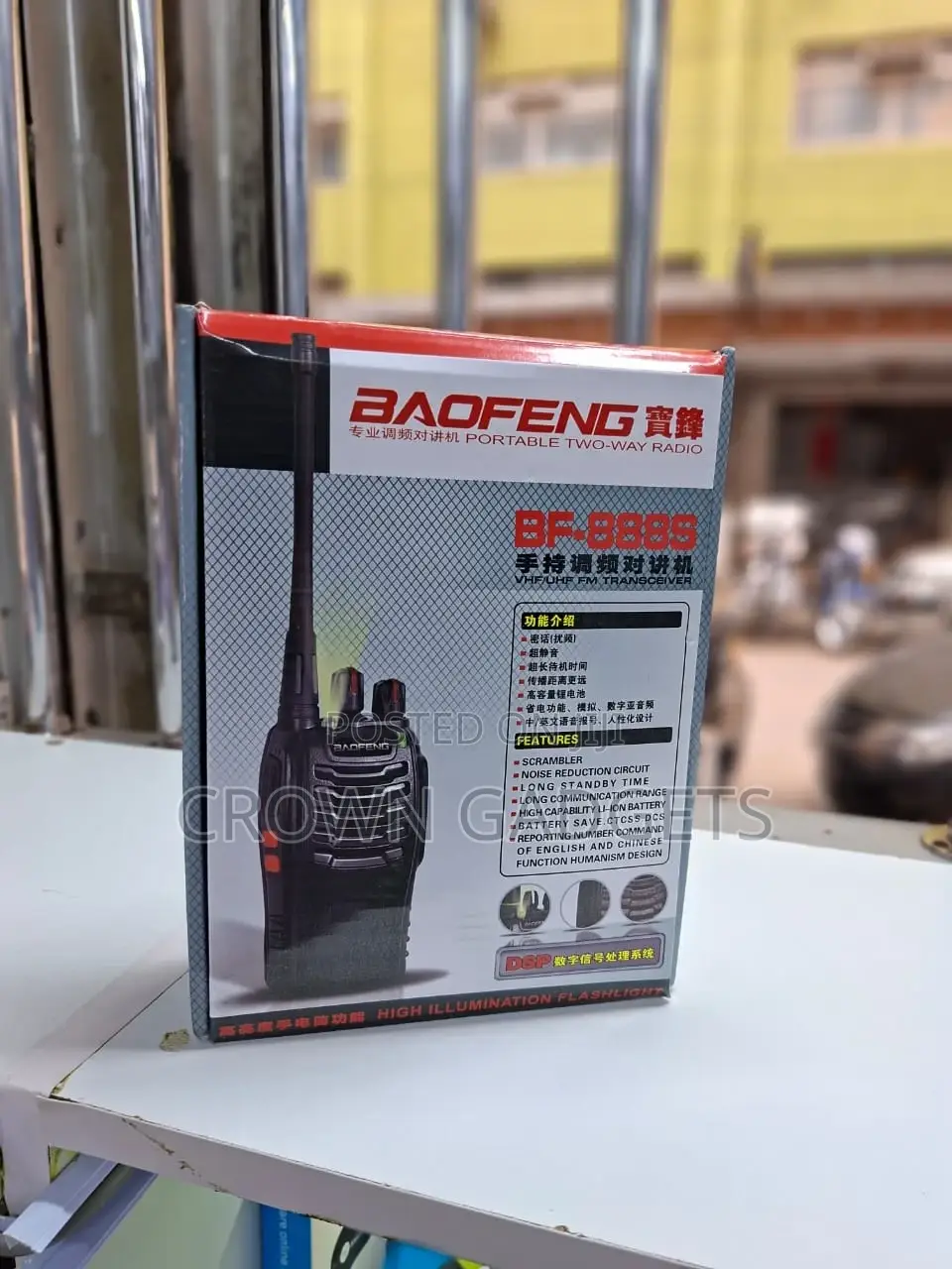 Baofeng Bf-888s Two-Way Radio Walkie Talkie Uhf