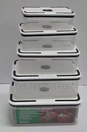 5in 1 Fridge Storage Containers 
Available