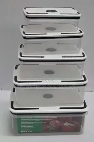 5in 1 Fridge Storage Containers 
Available