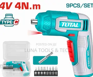 Total Tsdli0458 Cordless Screwdriver Voltage: 4v
