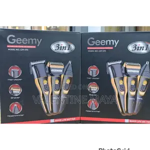 Geemy 3in1.
Model : Gm-595
Rechargeable Shaver Hair