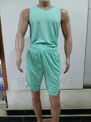 Plain Basketball Jerseys Set - 7 Pieces Set - main view