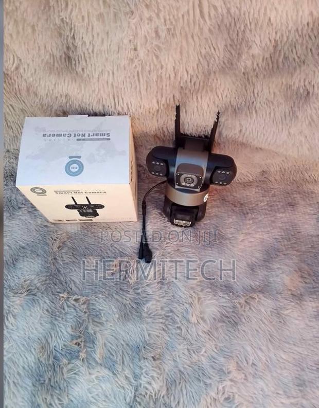 Triple Les 4g /Wifi Electric CCTV Camera 360 Degrees - main view