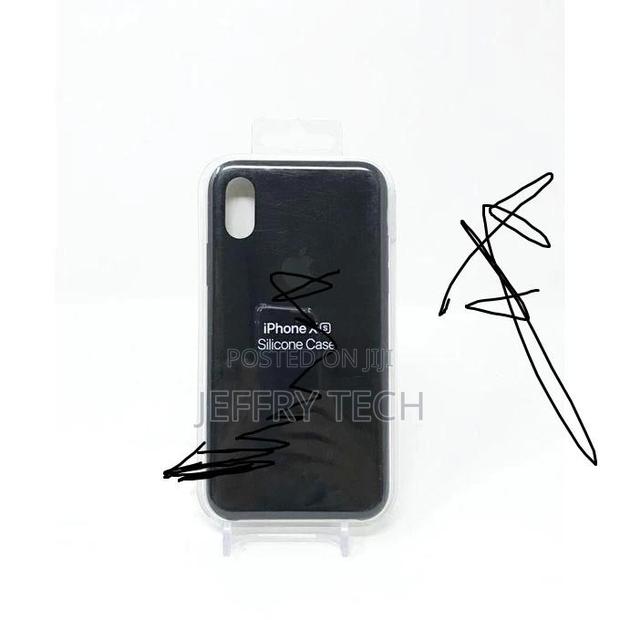 Silicon Silicone Case With Soft Touch for iPhone X/Xs - thumbnail 3