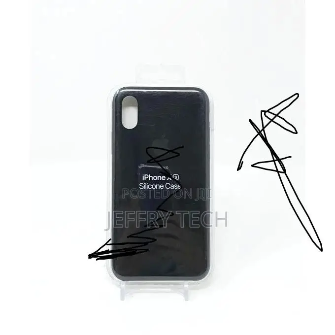 Silicon Silicone Case With Soft Touch for iPhone X/Xs