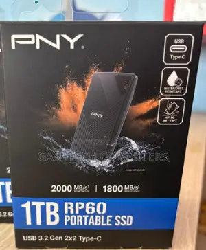 Pny Rp 60 1tb Usb 3.2 2000mbps