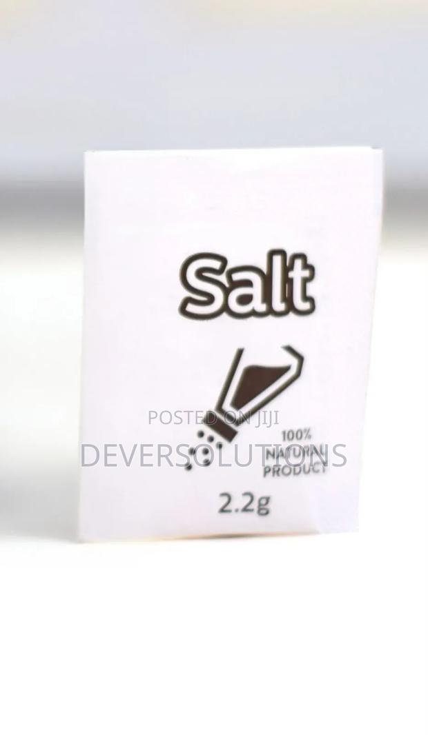 Salt Sachets 1000 PCS Per Carton - main view