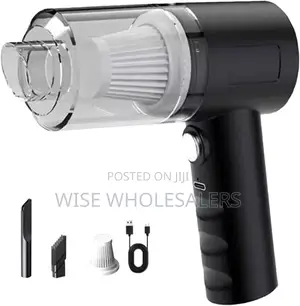 *Rechargable 2in1 Vacuum Cleaner (6000pa Suction*