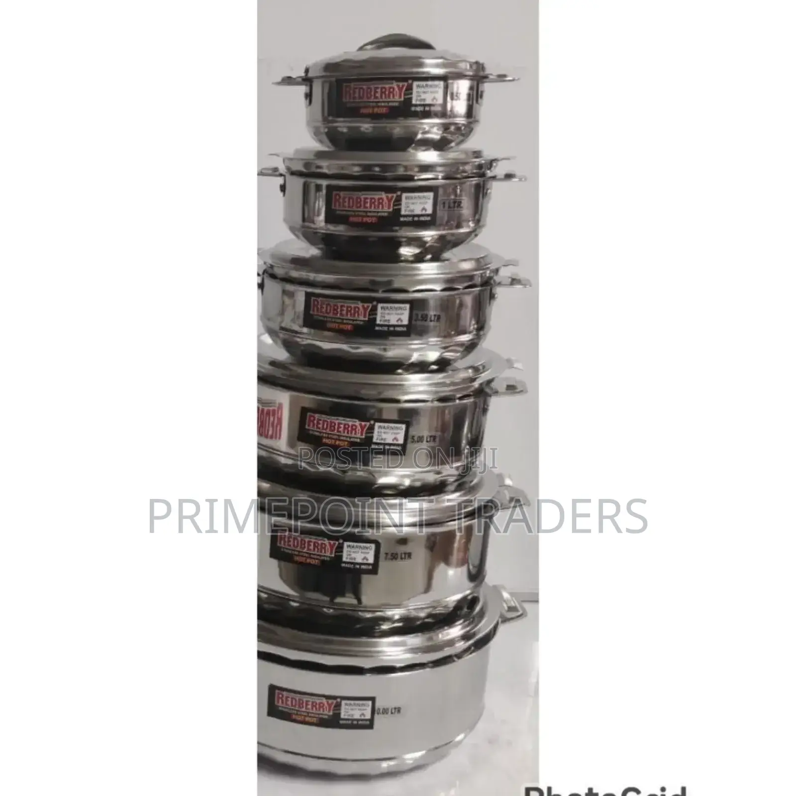 Redberry 6 PCS Hotpots
Premium Range of Stainless