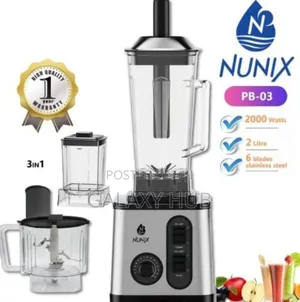 2000 Watts Nunix 3 in 1 Commercial Blender