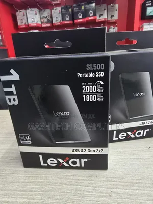 Lexar Sl500 1tb Usb 3.2 Gen 2 Type-c Portable Ssd, - 1tb