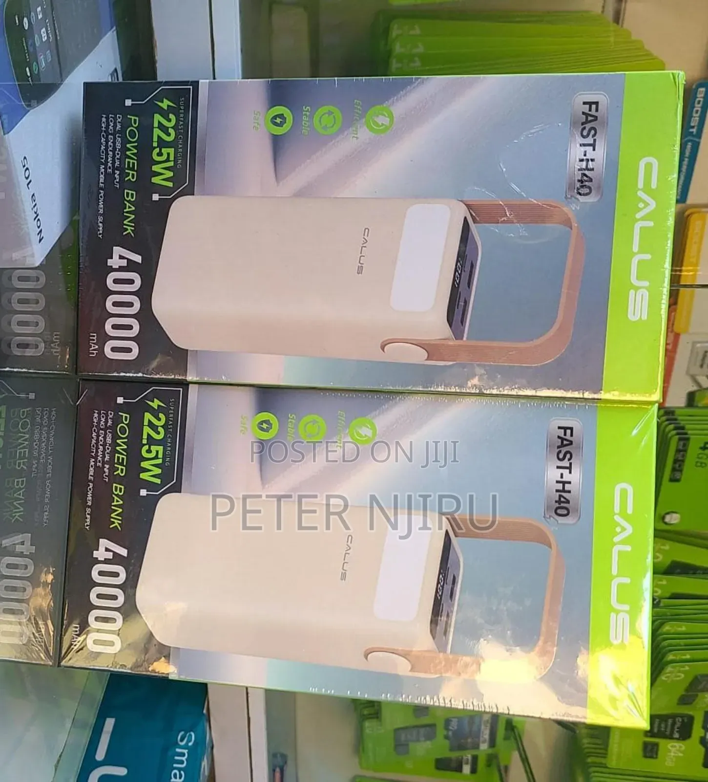 Fast-H40 Calus Power Bank(40000 Mah Power Bank)