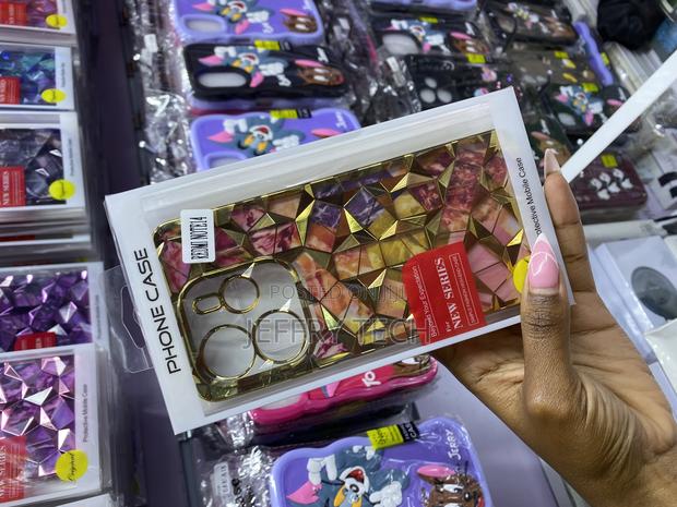 Jkobi Redmi Note 14 Glitter Sparkle Diamond Print Case - thumbnail 2