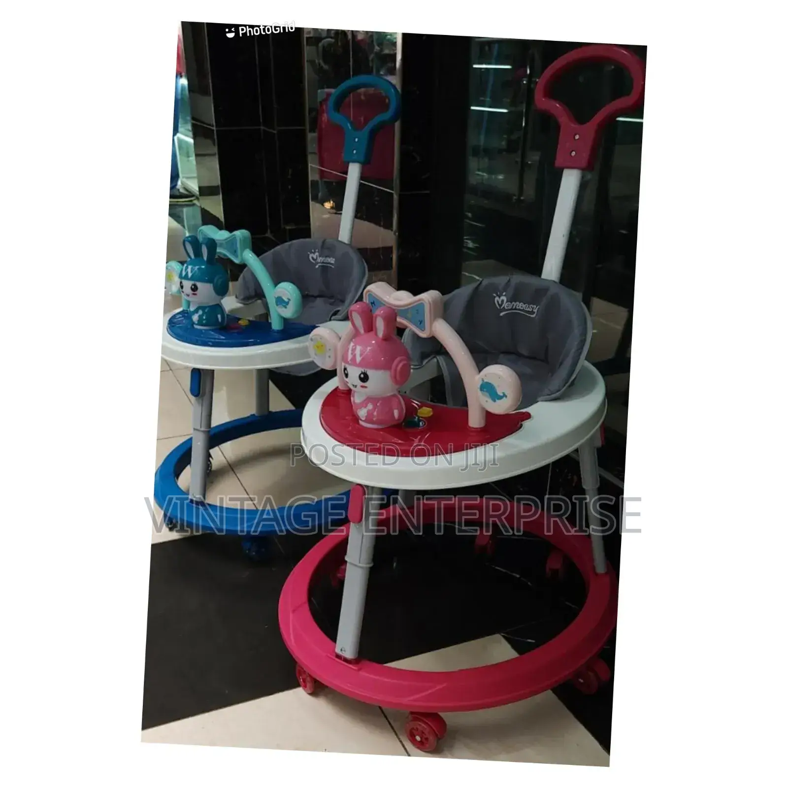 Babywalker With Adjustable Height Tunes and Toys